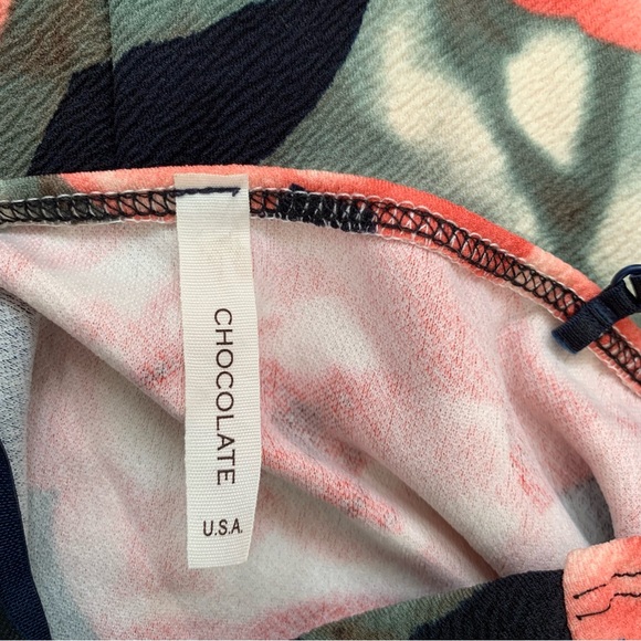 NWOT Floral Sweetheart Neckline Mini Dress - Picture 7 of 10